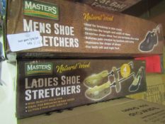 4x Masters Ladies Shoe Stretchers, Unchecked & Boxed.
