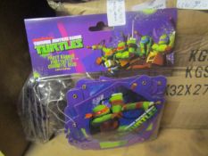 6x Packs Of 10, Teenage Mutant Ninja Turtles Banners, New & Packaged.