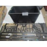 2x Items Being - 1x Masterclass Farmhouse Loaf Tin 21.5 X 13 CM New - 1x Gymnastics Metal Hanger -