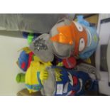 5x Various Super Zings Rivals Of Kaboom Plush Toys - All Good Condition.