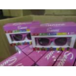 2x Suneez Sun Glasses, Pink - New & Boxed.