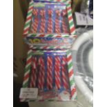 20x Box Of 10 Candy Canes, Still Sealed.