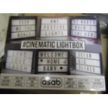 Asab Cinematic Lightbox - Unchecked & Boxed.