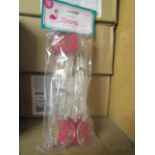 Box Of 9x Packs Of 18 Drinking Stirrers, New & Packaged,