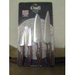 Cudi 4 Pack Knife Set - New & Packaged.