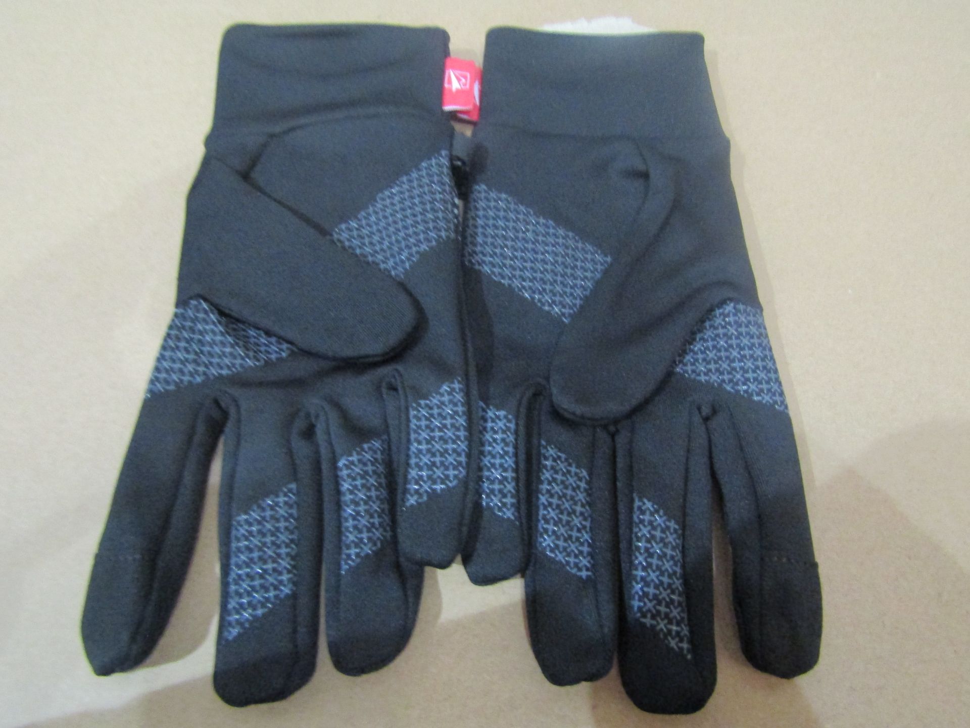 5 X Pairs of Unusex Sports Gloves Black Size L New & Packaged