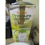 Asab 5 Litre Pressure Sprayer, Unchecked & Boxed.