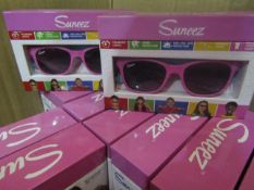 5x Suneez Sun Glasses, Pink - New & Boxed.