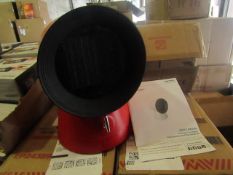 Costway Portable Fan Heater, Unchecked & Boxed.