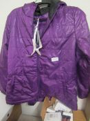 Being Casual Purple Hoody Jacket, Size 16, New With Tags.
