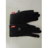 5x Sports gloves with smart phone fore finger, new, Black, size Small Kids