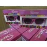 2x Suneez Sun Glasses, Pink - New & Boxed.