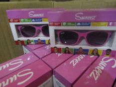 2x Suneez Sun Glasses, Pink - New & Boxed.