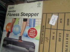 Asab Aerobic Fitness Stepper, Unchecked & Boxed.
