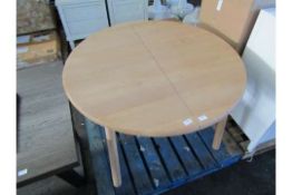 Gallery Direct Wycombe Ext Dining Table 1500/2000x900x750mm RRP 1199.00
