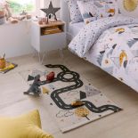 Printed Cotton D040 Rug Elements Mountain Multi Runner 60X120cm RRP 22