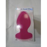 Aphrodisia Mega Anal Plug, Pink - New & Boxed.