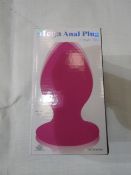 Aphrodisia Mega Anal Plug, Pink - New & Boxed.