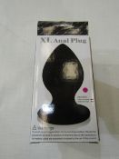 Aphrodisia XL Anal Plug, Black - New & Boxed.