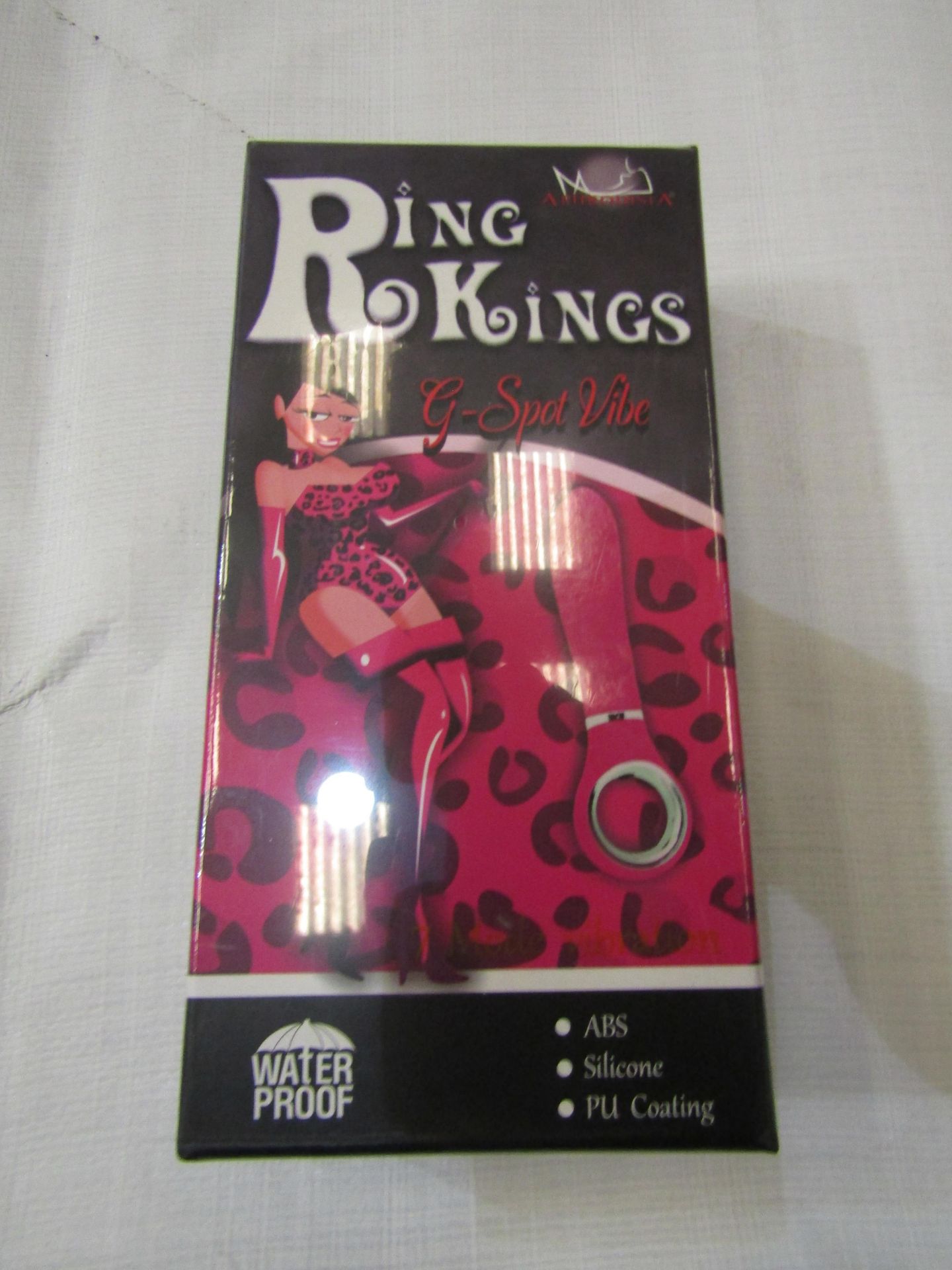 Aphrodisia Ring Kings Glans Penis Vibe With 7 Modes Of Vibration - New & Boxed.