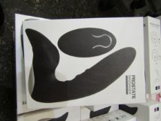 Prostate Massager. Soft Silicone Anal Massager - New & Boxed.