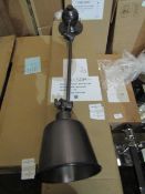 Chelsom Nickel Adjustable Wall Light - New & Boxed.