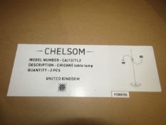 Chelsom Chicane Table Lamp - Good Condition.