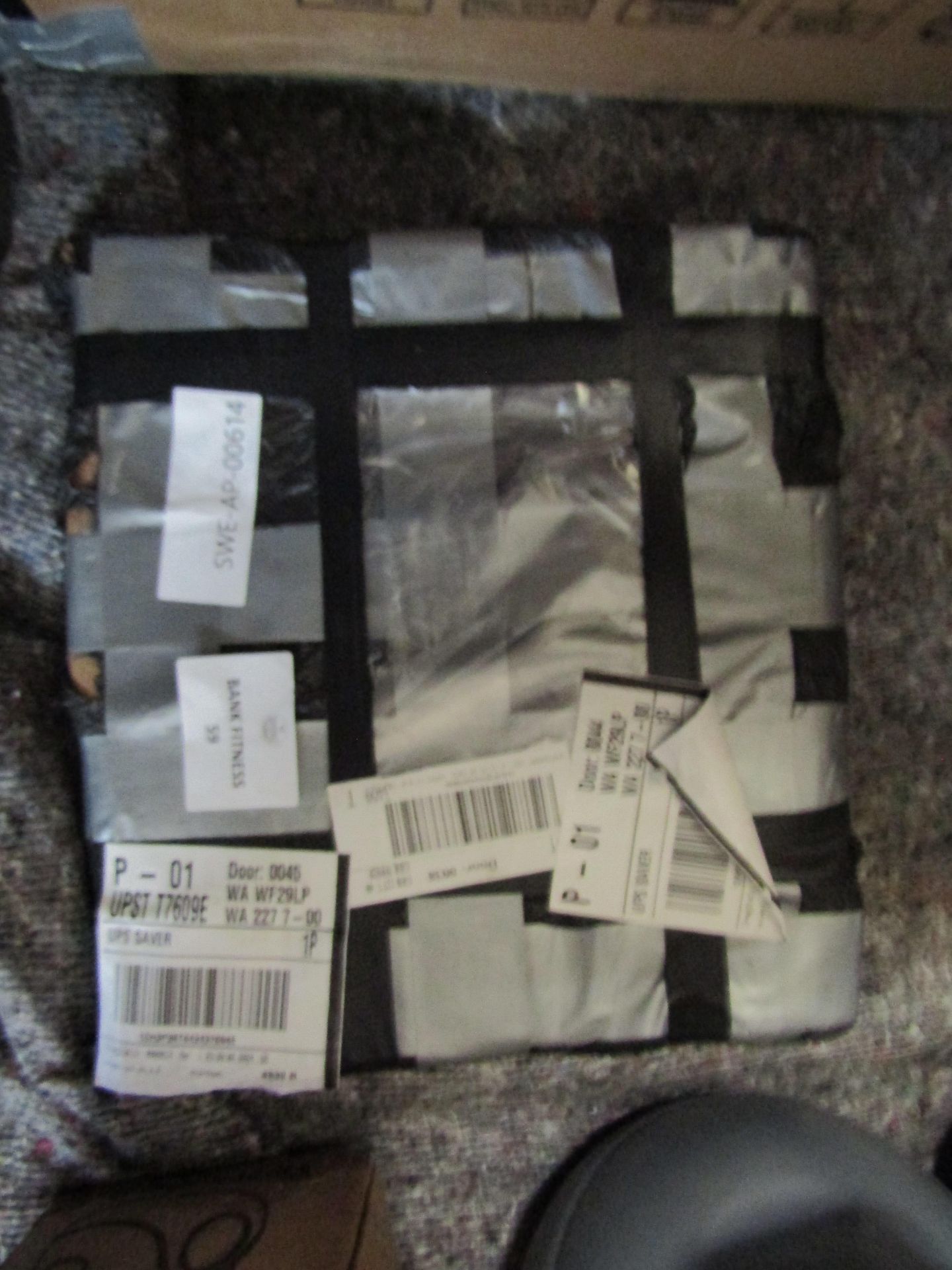 Sweatband York 1 x 15kg Black Cast Iron 1" Plate RRP 29.99 - Image 2 of 2