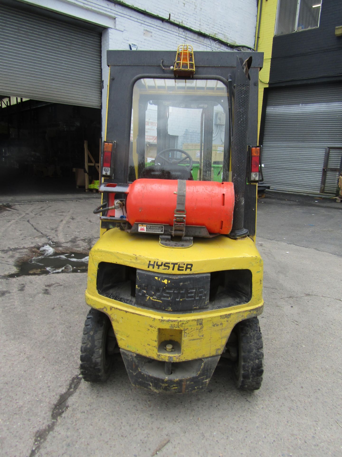 Hyster H2.00Xm forklift truck 7235 hours currently manufactured in 2004, has a roof as well as front - Bild 4 aus 9