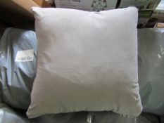 Pair of Warm Grey Scatter Cushions - Vegan Fabric RRP 69About the Product(s)Why not upgrade your