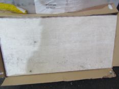 1X Pallet Containing 40x Packs of 5 Wickes 600x300mm Cabin Tawny Beige Floor and Wall Tiles -