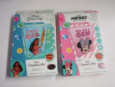 Disney - Minnie Mouse DIY Crystal Art Notebook Kit - Boxed. Disney - Moana DIY Crystal Art