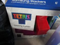 Tetris - Stacking Tubs - Box Damaged.