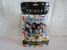 12x Friends Tv Series - 48-Pc Puzzles - New & Packaged.