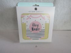 72x Hey Baby - Born To Be Loved Pink Garlands - New & Boxed.