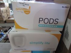 5 Boxes Omnipod - Dash Pods - Boxed.