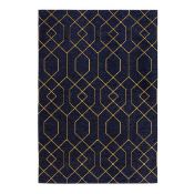 Manhattan D040 Rug Tokyo Navy/Gold Rectangle 200X290cm RRP 229About the Product(s)Manhattan D040 Rug