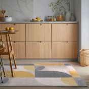 Beam D040 Rug Bergen Geo Washable Ochre Rectangle 200X290cm RRP 139About the Product(s)Beam D040 Rug