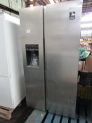 Hisense - American Style 2-Door Fridge Freezer with Ice Cube Dispenser - Item Powers On. Need