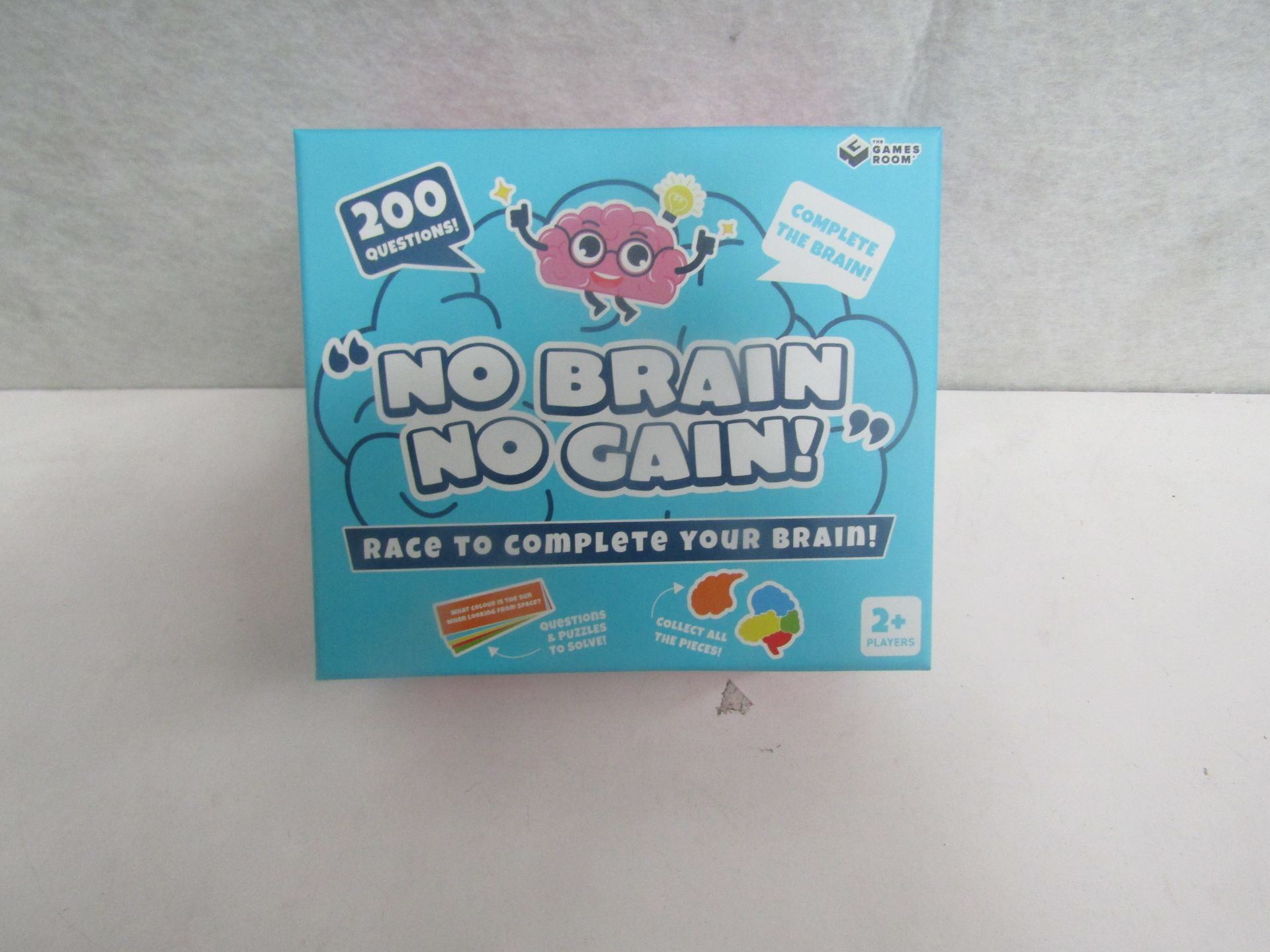 24x GamesRoom - "No Brain No Gain! " Game - New & Boxed.