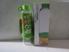 15x CitrusZinger - Infuser Water Bottles ( GREEN ) - New.