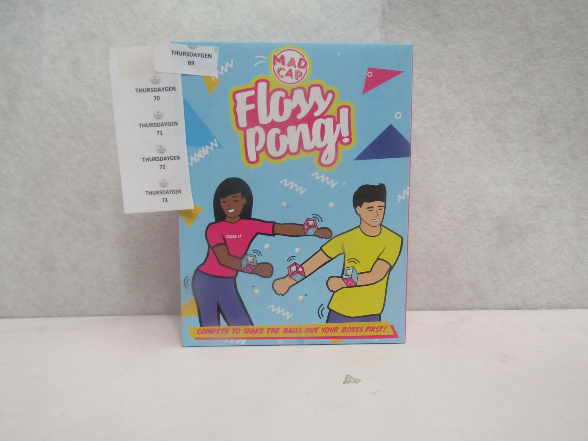 2x MadCap - Floss Pong Game - New & Boxed.