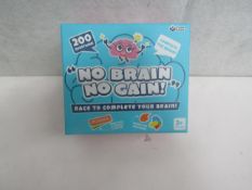 24x GamesRoom - "No Brain No Gain! " Game - New & Boxed.