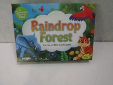 6x Peaceable Kingdom - Raindrop Forest Cooperative Games - All New & Boxed.
