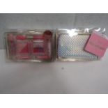 2x TheColourWorkshop - Sweetheart 14-Piece Beauty Set With Clutch Bag - New & Packaged.