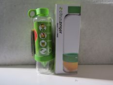 15x CitrusZinger - Infuser Water Bottles ( GREEN ) - New.