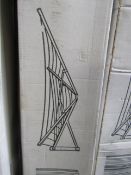 Asab - 5-Arm Wall-Mounted Clothes Airer - Unchecked & Boxed.