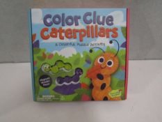 6x Peaceable Kingdom - Colour Clue Caterpillars Puzzle Activities - All New & Boxed.