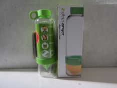 15x CitrusZinger - Infuser Water Bottles ( GREEN ) - New.