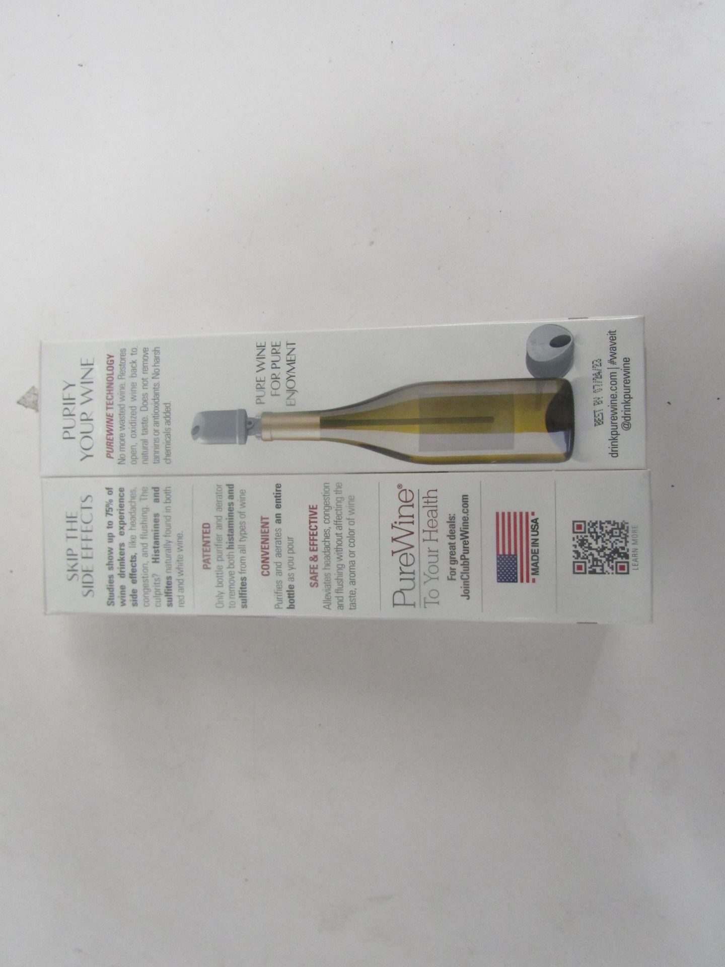 12-Dual Packs (24) of TheWave - Wine Purifiier & Aerator - Cures Hangovers. New & Boxed.